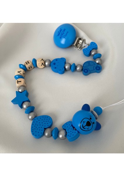 Isimli Emzik Zinciri – Doğal Ahşap Emzik Askısı – El Yapımı Bebek Hediyesi indirimleri