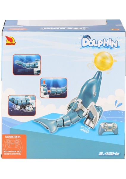 5652 Kumandalı Yunus Balığı Balığı Ff 2 4ghz 3 7V USB fırsatları