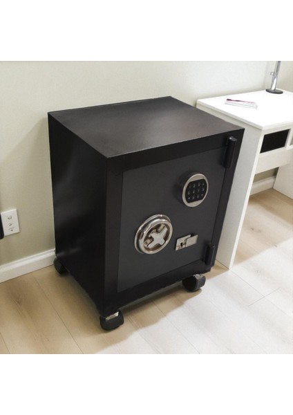 Sur Çelik Para Kasaları Şifreli Gizli Bölmeli Para Kasası 55 cm modelleri