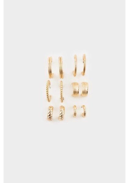 Kadın 6lı Gold KÜPE F7679AXNS