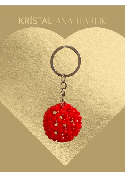 Kristal Boncuk Anahtarlık. Yılbaşı Süsü Her Türlü Aksesuar fiyatları