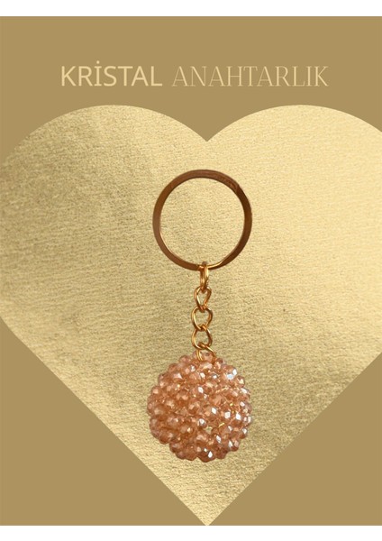 Kristal Boncuk Anahtarlık. Yılbaşı Süsü Her Türlü Aksesuar fırsatları