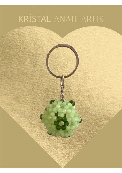 Kristal Boncuk Anahtarlık. Yılbaşı Süsü Her Türlü Aksesuar indirimleri