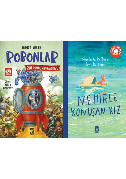 Robonlar 2 Bir Hayal Operasyonu (Mert Arık) ve Nehirle Konuşan Kız (Charlotte Belliere)