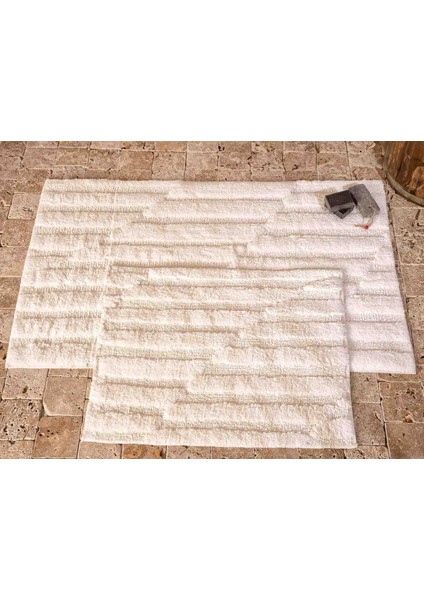 Vasco Banyo Paspası 2'li Ekru