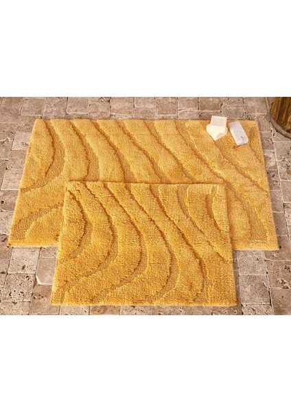 Zenon Banyo Paspası 2'li Hardal