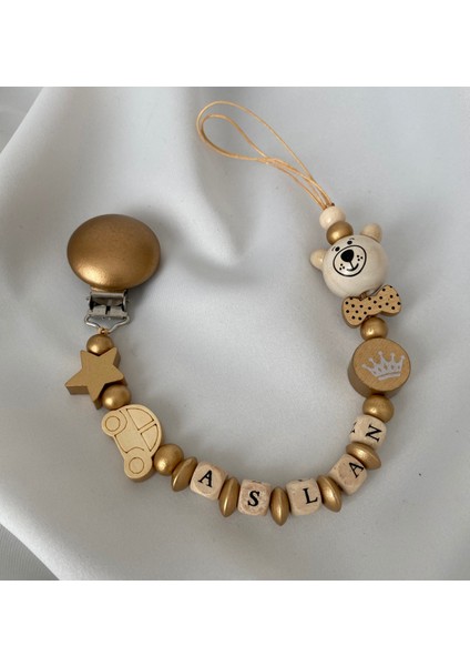 Isimli Emzik Zinciri - Emzik Askısı - Bebek Hediyesi Kişiye Özel modelleri
