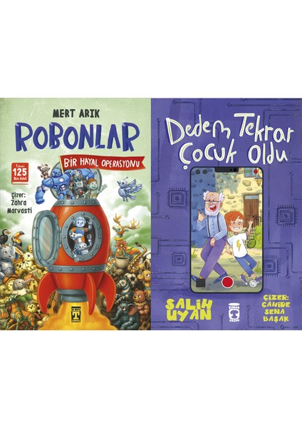 Robonlar 2 Bir Hayal Operasyonu (Mert Arık) ve Dedem Tekrar Çocuk Oldu (Salih Uyan)