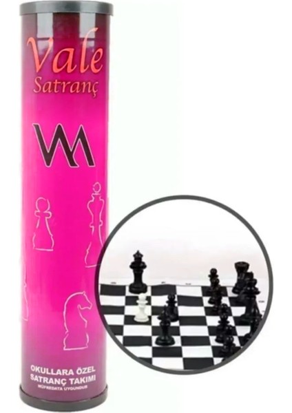 Rst-10 Okul Tipi Rulo Satranç Takımı – Çocuk ve Yetişkinler Için Zeka Geliştirici Oyun Seti