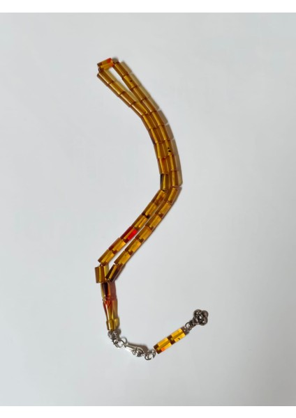 Sarı Kesme Kesim Toz Kehribar Tesbih indirimleri