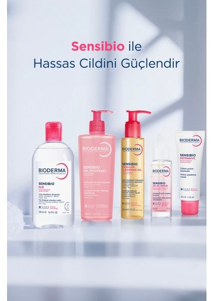 Bioderma Sensibio Foaming Gel Hassas ve Normal Ciltler Durulanan Micellar Yüz Temizleme Jeli 500 ml indirimleri
