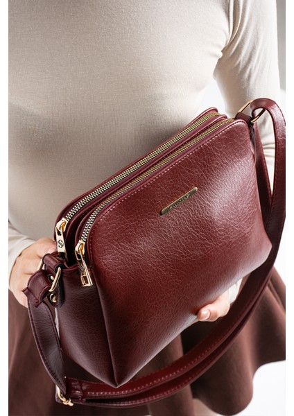 Glc Kadın 3 Bölmeli Ayarlanabilir Askılı Çapraz Çanta indirimleri