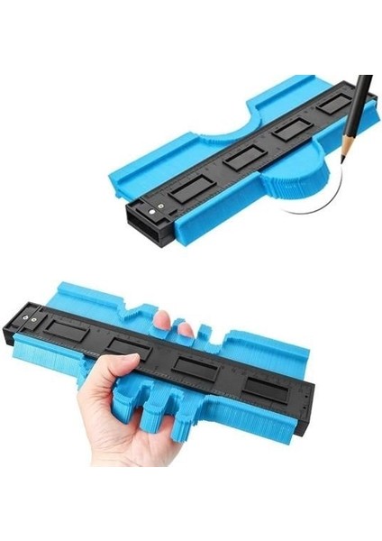 Adatak® Kontur Ölçüm Cihazı Ahşap Fayans Şekillendirme Kalıbı 24 cm modelleri