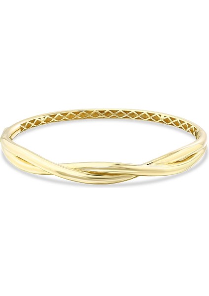 Altın Tasarım Kelepçe - 14K