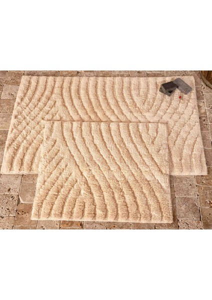 Salsa Banyo Paspası 2'li Cappuccino