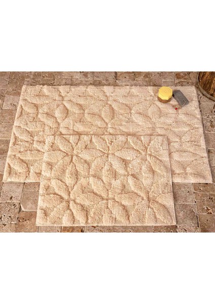 Rosa Banyo Paspası 2'li Cappuccino