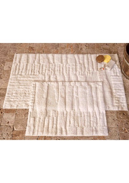 Serra Banyo Paspası 2'li Ekru