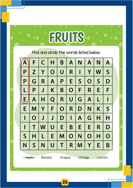 Ingilizce Kelime Öğreten Bulmaca Yaz-Sil Kitabı fırsatları