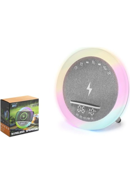 Hadron A912 Bluetooth Speaker LED Beyaz