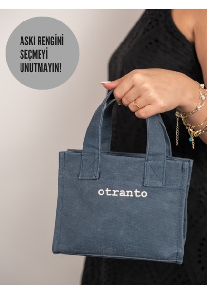 Luna Mumlu Kanvas Çanta - Okyanus fiyatları