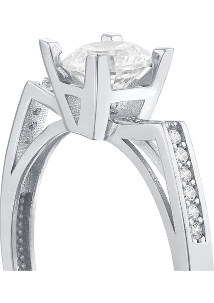 Altın Tektaş Yüzük - 14K