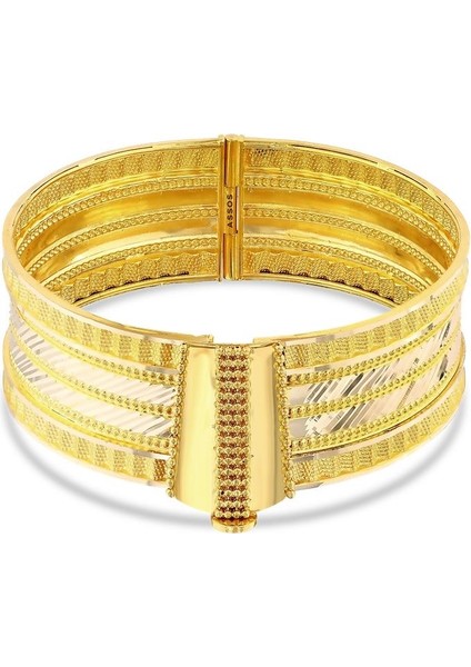 Altın Kelepçe Bilezik - 14K