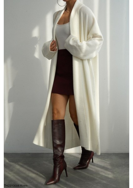 Teddy dokulu Uzun Hırka modelleri