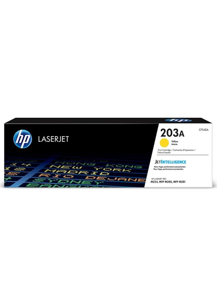 Hp 203A Yellow Sarı 1.300 Sayfa Toner CF542A