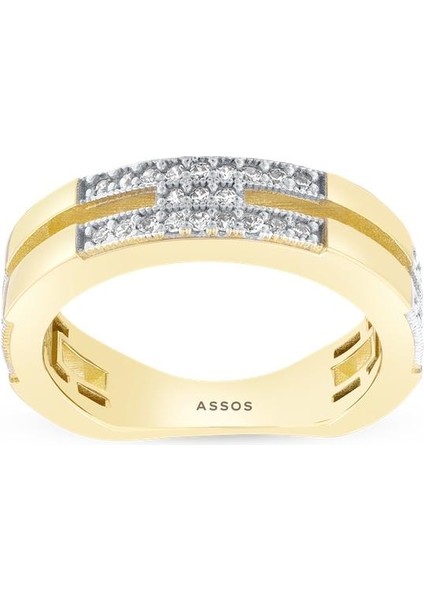 Tasarım Altın Yüzük - 14K