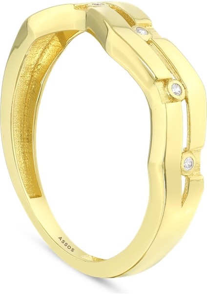 Tasarım Altın Yüzük - 14K