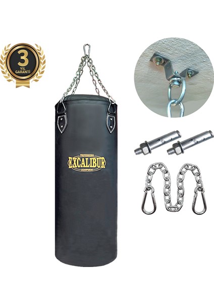 Klasik Boks Torbası 90 x 35 cm Siyah fiyatları