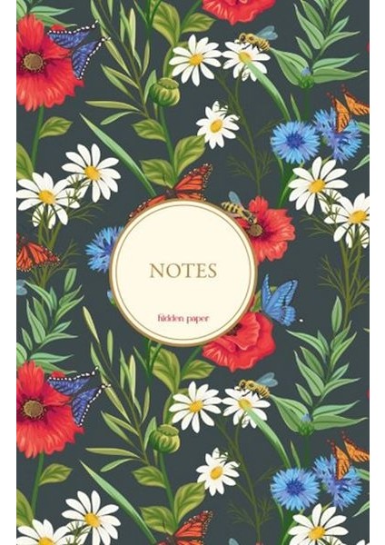 Bez Ciltli Çizgili Defter 5