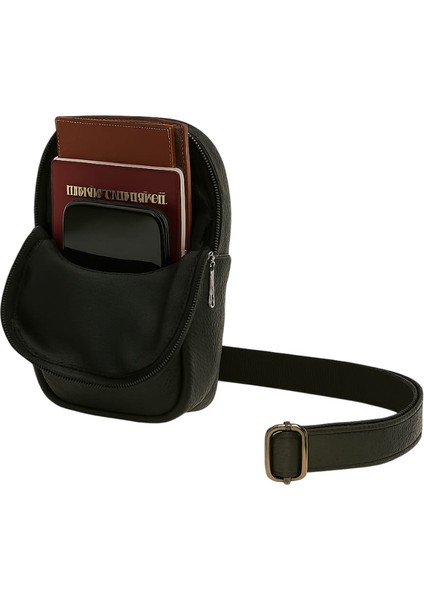 Göğüs Çantası Deri Bodybag Ayarlanabilir Çapraz Askılı fırsatları