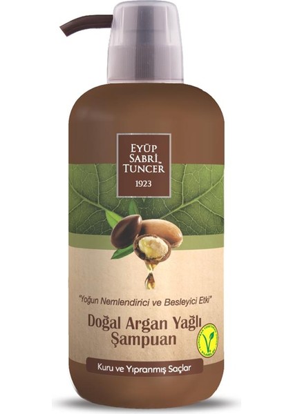 Eyüp Sabri Tuncer 600ML Şampuan Doğal Argan Yağlı