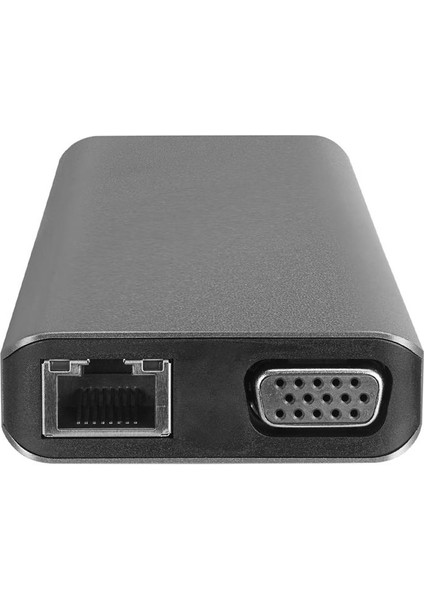 Hytech HY-USBC32 4k-2k Ultra Hd Gri Metal 5x Usb2.0-Usb3.0 100M RJ45 Pd, Typec Data, Ö fiyatları