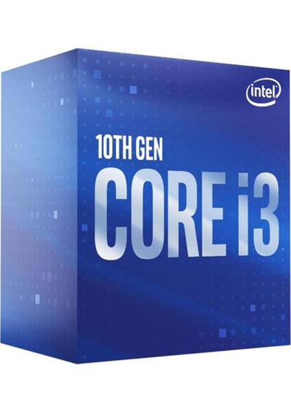 Intel Core I3 10100 Soket 1200 3.6ghz 6mb Önbellek 4 Çekirdek 14NM Işlemci Box UHD630 VGA (Fanlı)
