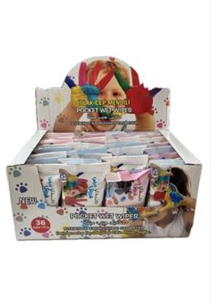 Pafilya Baby Islak Mendil Kutuda 36 Paket (Mendil 12LI) Baby Fresh