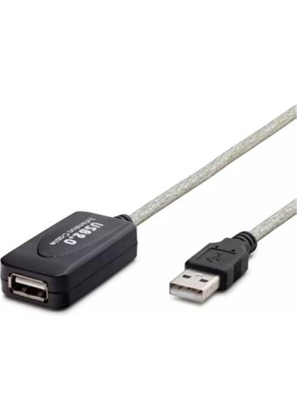 Hadron HDX7514 5m USB To USB F Kablo Silver