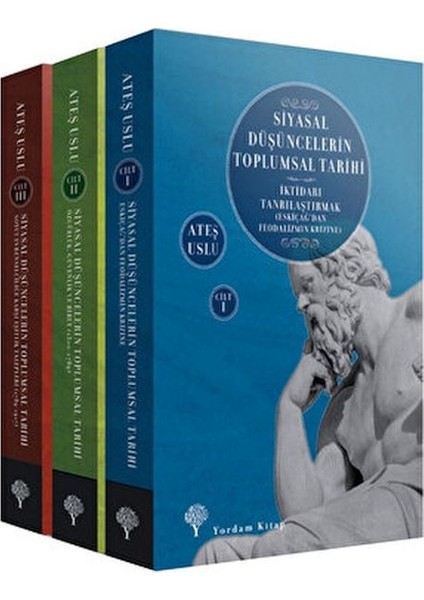 Siyasal Düşüncelerin Toplumsal Tarihi (3 Kitap Takım)