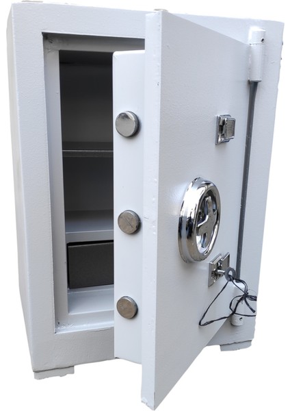 Sur Çelik Para Kasaları Yangına Dayanıklı 65 cm 100 kg Para Kasası (Krem) modelleri