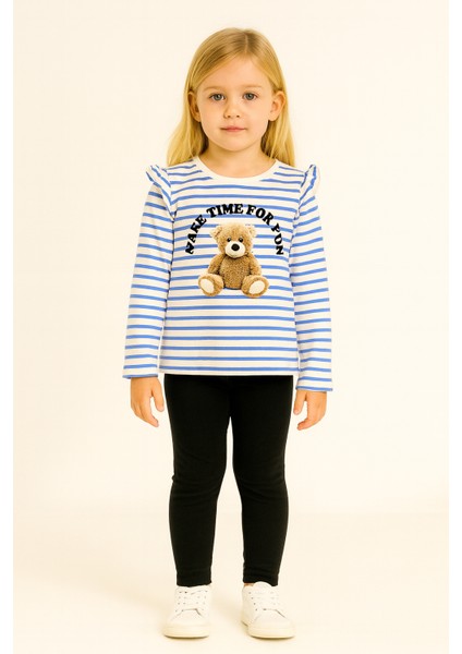 Alt-Üst Takım Ayıcıklı Mavi