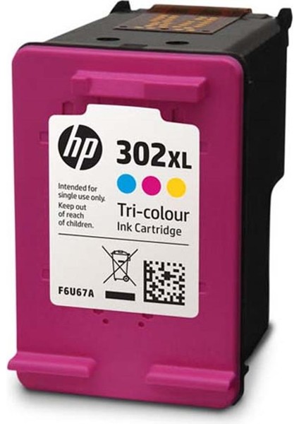 Hp 302XL Color Renkli Kartuş F6U67AE fiyatları