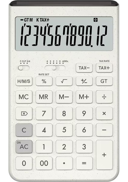 Casio JT-200T-WE 12 Hane Beyaz Masa Üstü Hesap Makinesi