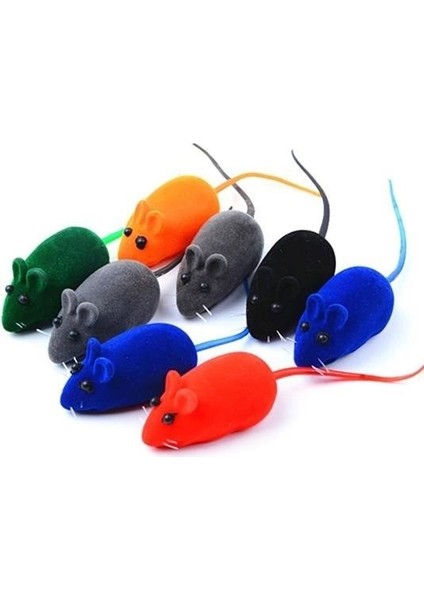 Adatak® 2li Evcil Hayvan Eğitim Sevimli Elastik Kedi Fare Yakalama Interaktif Sesli Eğitim Oyuncağı fiyatları