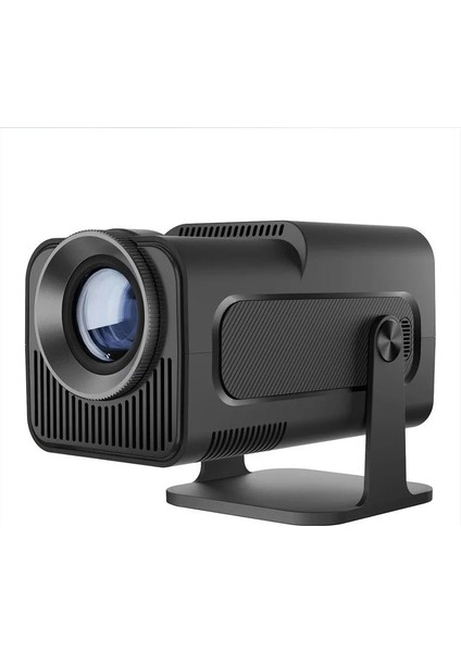 HY320 Mini Siyah Taşınabilir Sinema Projeksiyon Cihazı Ev Sineması Bluetooth Android Işletim Sistemi