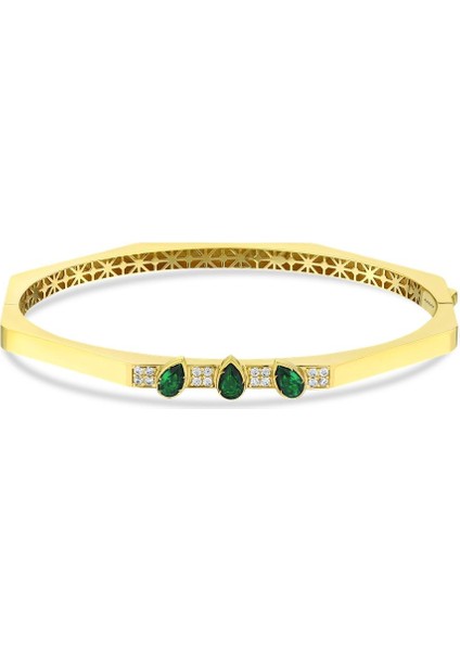 Tasarım Altın Kelepçe - 14K