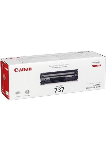 CRG-737-CANON I-Sensys MF-211-MF-212W 2000 Sayfa Siyah Toner