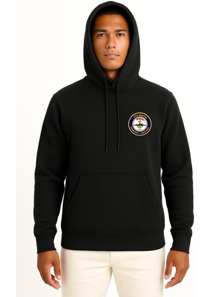 Kapüşonlu Tcg Bartın F504 Cep Tasarımlı Unisex Sweatshirt