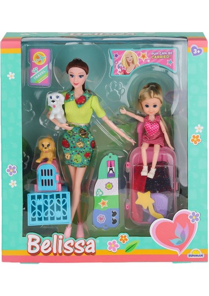 3046 SUN-RST-SIS-MNK BBK SET BELISSA VE ANNESİ YOLCULUK ZAMANI 30CM fiyatları