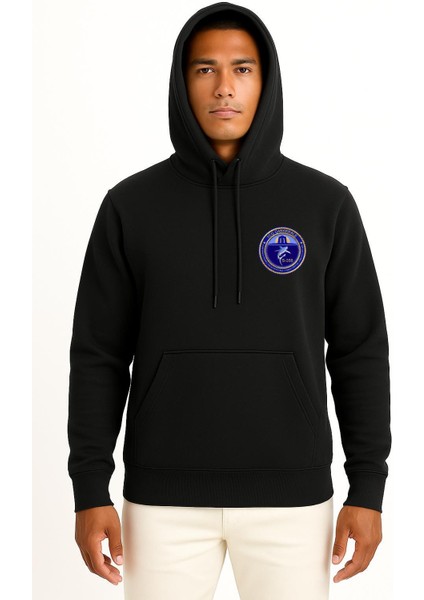 Kapüşonlu Tcg Çanakkale S358 Cep Tasarımlı Unisex Sweatshirt